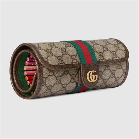 pencil case gucci|designer pencil pouch.